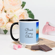 Load image into Gallery viewer, Break every Chain Mug with Color Inside
