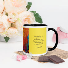 Load image into Gallery viewer, The Warrior Within Mug with Color Inside