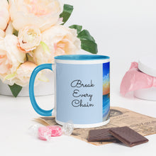 Load image into Gallery viewer, Break every Chain Mug with Color Inside