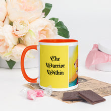 Load image into Gallery viewer, The Warrior Within Mug with Color Inside