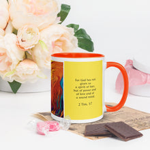 Load image into Gallery viewer, The Warrior Within Mug with Color Inside