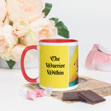 Load image into Gallery viewer, The Warrior Within Mug with Color Inside