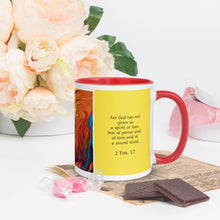 Load image into Gallery viewer, The Warrior Within Mug with Color Inside