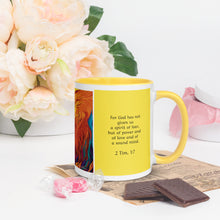 Load image into Gallery viewer, The Warrior Within Mug with Color Inside