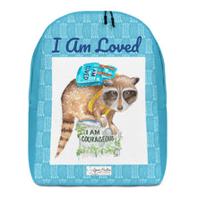 Load image into Gallery viewer, Roger the Racoon Minimalist Backpack