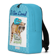 Load image into Gallery viewer, Roger the Racoon Minimalist Backpack