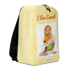 Load image into Gallery viewer, I Am Loved Beaver Minimalist Backpack
