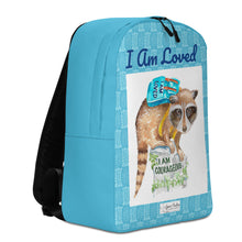 Load image into Gallery viewer, Roger the Racoon Minimalist Backpack