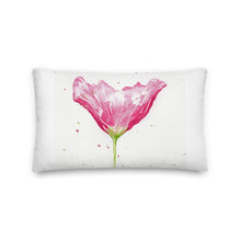 Load image into Gallery viewer, Red Poppy Premium Pillow
