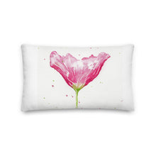 Load image into Gallery viewer, Red Poppy Premium Pillow