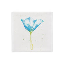 Load image into Gallery viewer, Blue Poppy Premium Pillow Case