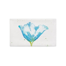 Load image into Gallery viewer, Blue Poppy Premium Pillow Case