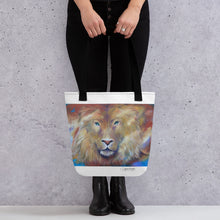 Load image into Gallery viewer, Jesus at the Centre Prophetic Art Tote bag