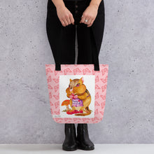 Load image into Gallery viewer, I Am Loved Chipmunk Tote bag