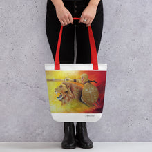 Load image into Gallery viewer, Armor of God Prophetic Art Tote bag