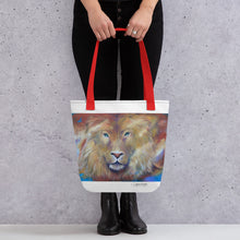 Load image into Gallery viewer, Jesus at the Centre Prophetic Art Tote bag