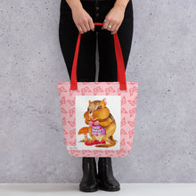 Load image into Gallery viewer, I Am Loved Chipmunk Tote bag