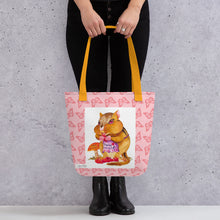 Load image into Gallery viewer, I Am Loved Chipmunk Tote bag
