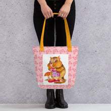 Load image into Gallery viewer, I Am Loved Chipmunk Tote bag