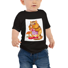 Load image into Gallery viewer, Carrie the Chipmunk Baby Jersey Short Sleeve Tee