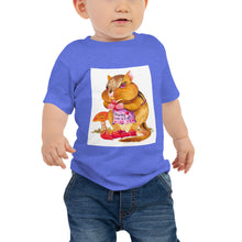 Load image into Gallery viewer, Carrie the Chipmunk Baby Jersey Short Sleeve Tee