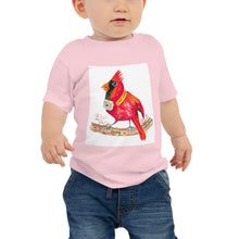 Load image into Gallery viewer, Carl the Cardinal Baby Jersey Short Sleeve Tee