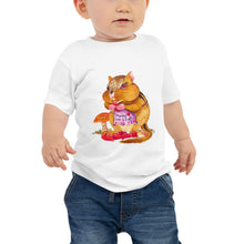Load image into Gallery viewer, Carrie the Chipmunk Baby Jersey Short Sleeve Tee