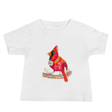 Load image into Gallery viewer, Carl the Cardinal Baby Jersey Short Sleeve Tee