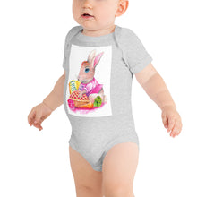 Load image into Gallery viewer, Betty the Bunny Baby short sleeve one piece