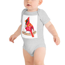 Load image into Gallery viewer, Carl the Cardinal Baby short sleeve one piece