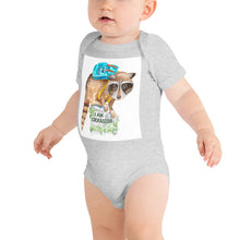 Load image into Gallery viewer, Roger the Racoon Baby short sleeve one piece