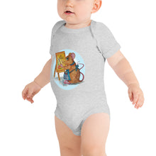 Load image into Gallery viewer, Martha the Mouse Halo Baby short sleeve one piece
