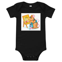 Load image into Gallery viewer, Martha the Mouse Baby short sleeve one piece
