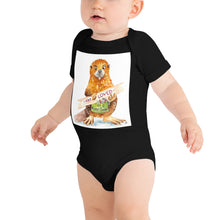 Load image into Gallery viewer, Bradley the Beaver Baby short sleeve one piece