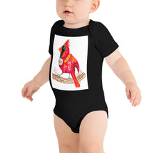 Load image into Gallery viewer, Carl the Cardinal Baby short sleeve one piece