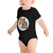 Load image into Gallery viewer, Martha the Mouse Halo Baby short sleeve one piece