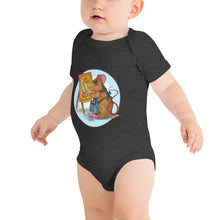 Load image into Gallery viewer, Martha the Mouse Halo Baby short sleeve one piece
