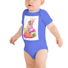Load image into Gallery viewer, Betty the Bunny Baby short sleeve one piece