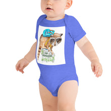 Load image into Gallery viewer, Roger the Racoon Baby short sleeve one piece