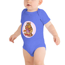 Load image into Gallery viewer, Carrie the Chipmunk Halo Baby short sleeve one piece