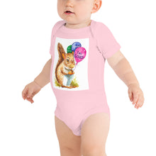 Load image into Gallery viewer, Samuel the Squirrel Baby short sleeve one piece