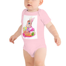 Load image into Gallery viewer, Betty the Bunny Baby short sleeve one piece