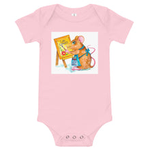 Load image into Gallery viewer, Martha the Mouse Baby short sleeve one piece