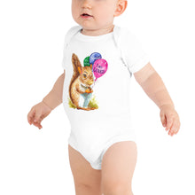 Load image into Gallery viewer, Samuel the Squirrel Baby short sleeve one piece