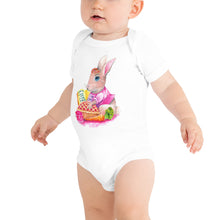 Load image into Gallery viewer, Betty the Bunny Baby short sleeve one piece
