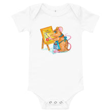 Load image into Gallery viewer, Martha the Mouse Baby short sleeve one piece