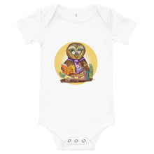 Load image into Gallery viewer, Ollie the Owl Halo Baby short sleeve one piece