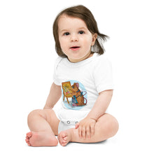 Load image into Gallery viewer, Martha the Mouse Halo Baby short sleeve one piece
