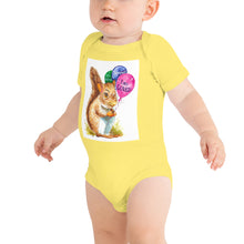 Load image into Gallery viewer, Samuel the Squirrel Baby short sleeve one piece
