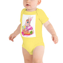 Load image into Gallery viewer, Betty the Bunny Baby short sleeve one piece